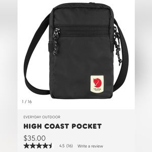 Fjallraven High Coast pocket crossbody